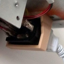 iec plug holder switch 3d print model - Mito3D