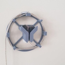 iem wall hanger gadget 3m command strips headphones headphone holder audio 3d print model - Mito3D