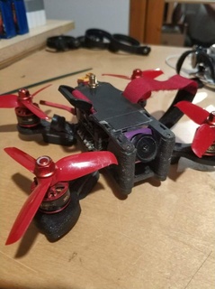 iflight ix3 montage souple + moteur protecteur Jeu drone toy_game_accessories 3d print model - Mito3D