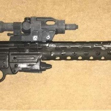 ig-88's dlt-20a blaster rifle parts game toy accessories stg44 star wars jedi ig88 ig-88 e11 bounty hunter 3d print model - Mito3D