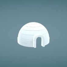 igloo architettura 3d print model - Mito3D