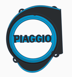 encendido cubierta carcasa funda Piaggio am6 derby 3d print model - Mito3D