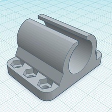 igus rj4jp 01 08 Kulp destek araç rulman burç 3d yazıcı parçalar 3d print model - Mito3D