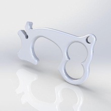 ihook savegrabber isolamento gancho 3d print model - Mito3D