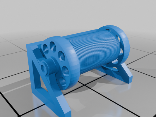 ijn kablo makaralar oyun savaş gemisi makara deniz donanma ölçek model inşaat oyuncaklar 3d print model - Mito3D