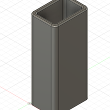 ikea alex escritorio pierna extensión 3d print model - Mito3D