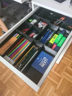 Ikea Alex organizatör ayrılıklar dolma kalem schreibtisch schreibtischorganizer organizasyon ev ofis sıra 3d print model - Mito3D