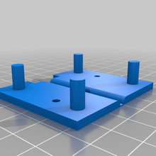 ikea bjursta hinge tool table parts 3d print model - Mito3D