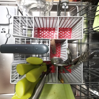 ikea çatal bıçak takımı bulaşık makinesi sepet dipler örgü ağ girdap mutfak yemek 3d print model - Mito3D