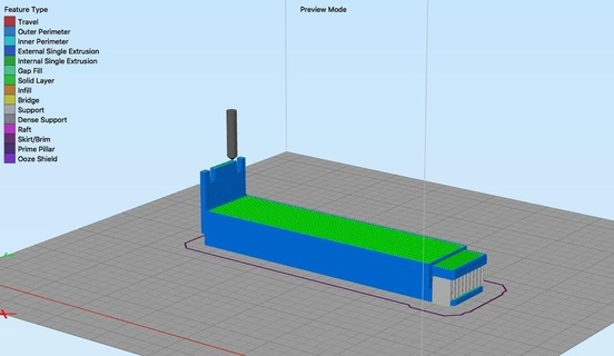 Ikea Schublade LED omlopp Extender Ersatz Teile schonen Reparatur DIY 3d print model - Mito3D