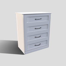ikea drawers various unity unreal game bedroom cabinet furniture 3d print model - Mito3D