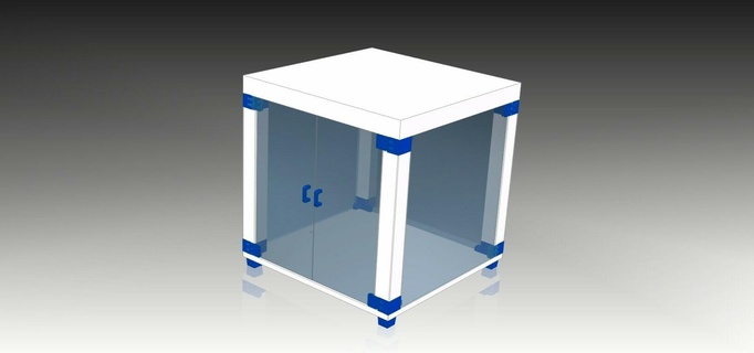 ikea enclosure ikea ender3 furniture 3d printing enclosure  3d print model - Mito3D