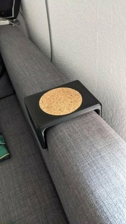 ikea friheten portabicchieri 13 cm interno larghezza 13cm sottobicchiere divano domestico 3d print model - Mito3D