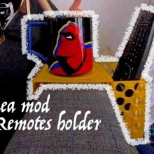 ikea friheten remote holder mod home sofa diy 3d print model - Mito3D