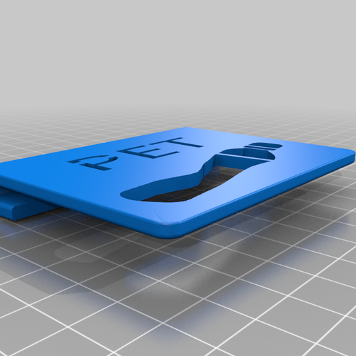 Ikea Kallax Box Etikette 3D print model - Mito3D