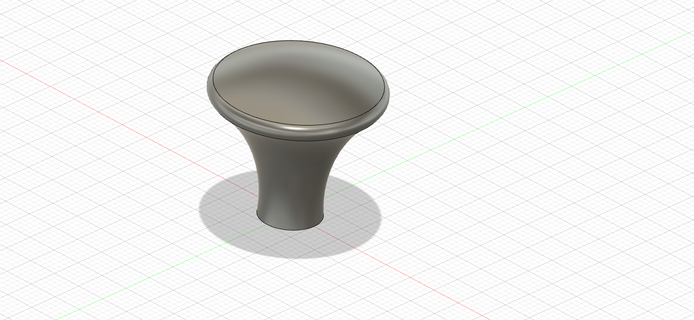 ikea ventosa botão mobília 3d print model - Mito3D