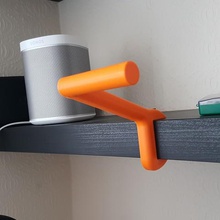 ikea lak shelf 3d printer filament holder tool spool 3d print model - Mito3D