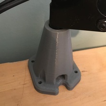 ikea lamp desk mount bracket home replacement 3d print model - Mito3D