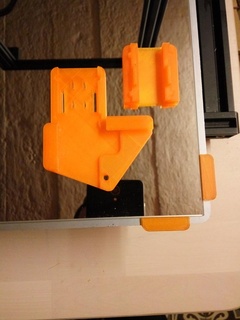 Ikea Spiegel Bett Halterung cr 10 Kabel Belastung Linderung Werkzeuge cr10 Realität Glas Halter Unterstützung 3d Drucker Zubehör 3d print model - Mito3D