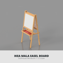 ikea mala easel board miniature furniture dollhouse 3d model 1 12 3d print model - Mito3D