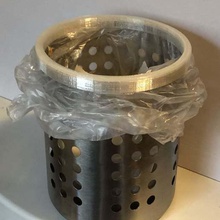 ikea ordning - sac à ordures de l'anneau la maison corbeille bin poubelle salle bains hack ikeahack 3d print model - Mito3D