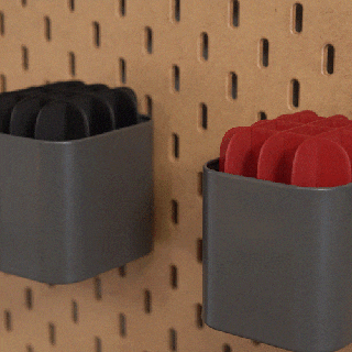 Ikea sk dis konteyner bölen kendin yap iç düzenlemek 3d print model - Mito3D