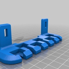 ikea skadis - wilko file holder tool 3d printing 3d print model - Mito3D