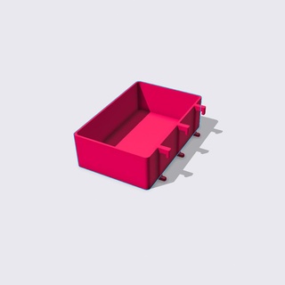 ikea skadis tablero boxes 01 herramientas organizador caja hogar casa diseño útil 3d print model - Mito3D