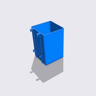 ikea skadis tablero boxes 02 herramientas organizador caja hogar casa diseño útil 3d print model - Mito3D