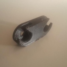 ikea stop home clip bracket piece furniture shoe repair work replacement 3d print model - Mito3D