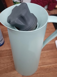 ikea teapot closure update rotary shutter useful 3d print model - Mito3D