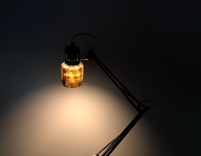 ikea tertial lamp hack shade wood wooden oak light shadow mood design industrial free transform clamp modular support room fade colour 3d print model - Mito3D
