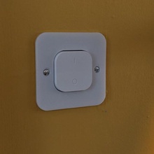 ikea tradfri sem fio dimmer backplate a casa interruptor de luz 3d print model - Mito3D