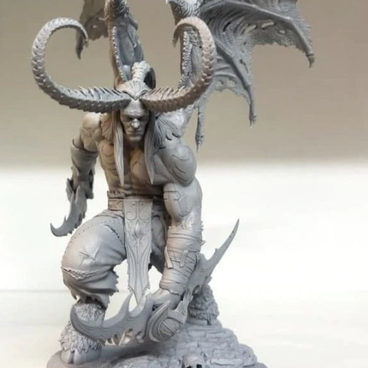 illidan Sturm Beeindruckend 3D print model - Mito3D