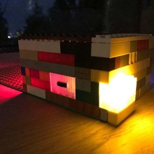 beleuchtete lego Steine led Schalter construction_toys 3d print model - Mito3D