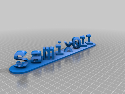 illusion customizer customized signs logos 3d print model - Mito3D