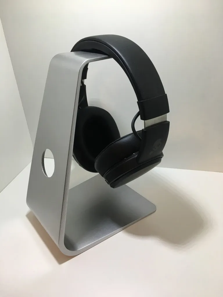 imac design headphone stand headphones apple timeless 3D print model - Mito3D