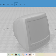 imac g3 Pomme 3d print model - Mito3D