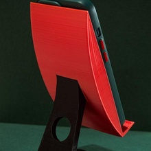imac phone holder 3d print model - Mito3D