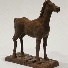 imagine horse art 3d print model - Mito3D
