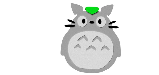 iman Totoro 3d print model - Mito3D