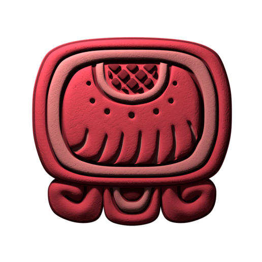 imix mayan glyph art blender signs logos 3D print model - Mito3D