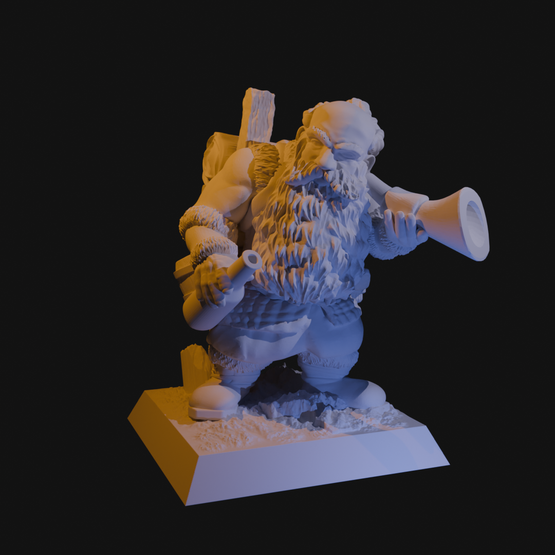 implizit taub Zwerg 3D print model - Mito3D