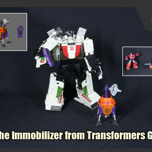 immobilizer transformatörler g1 oyun 3D print model - Mito3D