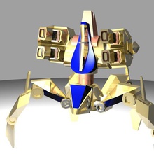 imortal starcraft jogo protoss figurine 3d print model - Mito3D