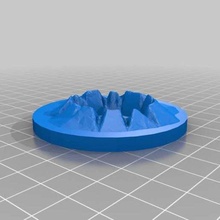 impact craters - form study crater obstacle terrain toy_game_accessories 3d print model - Mito3D