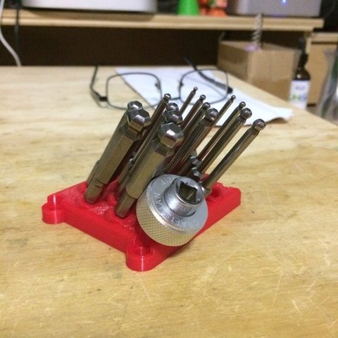 impact driver bit holder tool tools bits 3D print model - Mito3D
