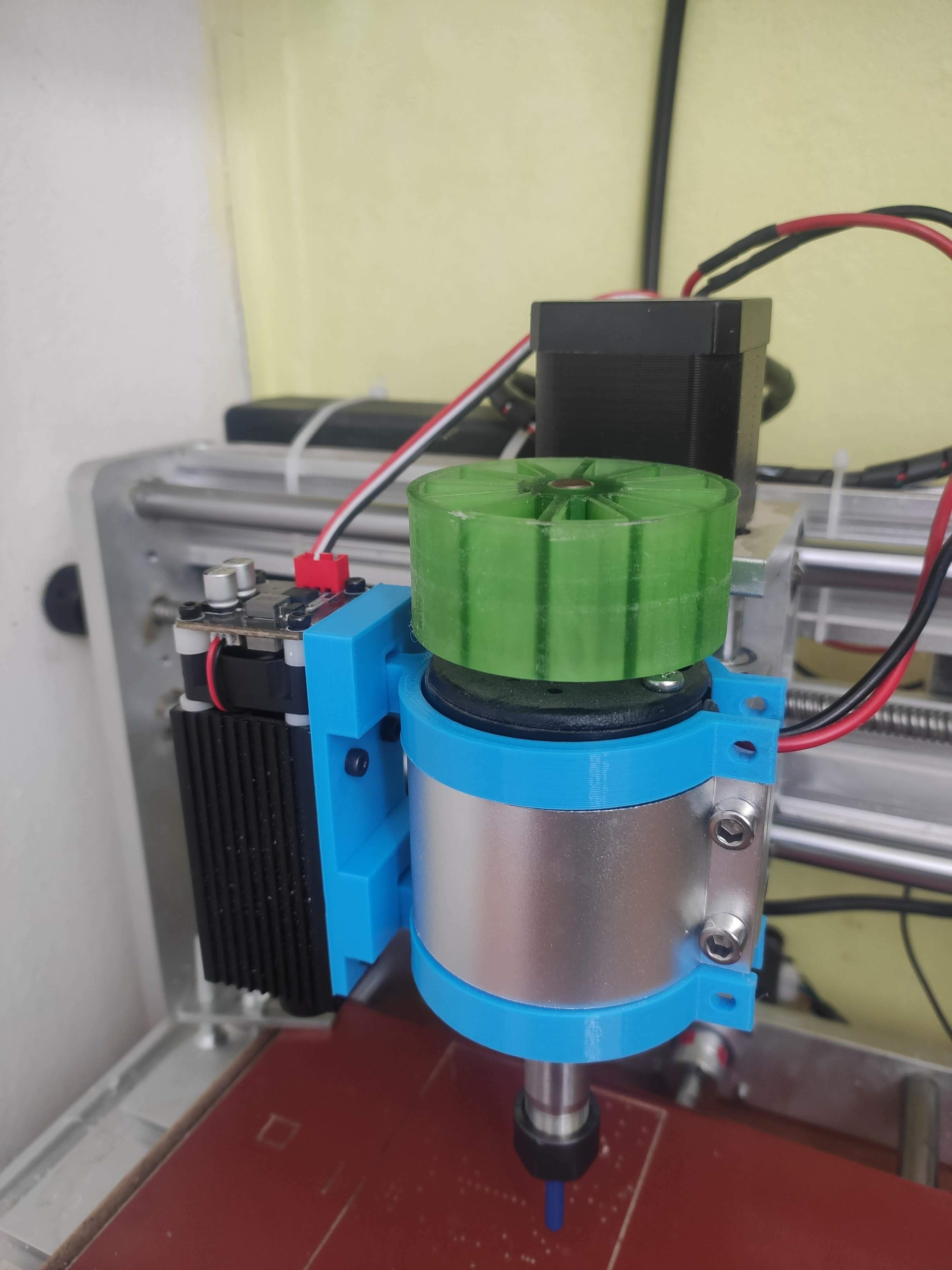 pervane cnc 3018 motor 3D print model - Mito3D