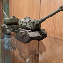 imperial artillería tanque juego Guardia wh40k variante enojado basilisco quimera martillo guerra 40k cadian torreta leman russ batalla sci fi espacio humano medusa cerco 3d print model - Mito3D