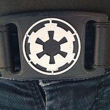imperial belt buckle fashion 3d print model - Mito3D
